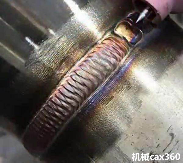 鱼鳞焊是焊接的一种工艺方法，这个鱼鳞焊太漂亮了【有图】